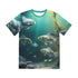 School of Fish Short Sleeve Rash Guard UPF 50+